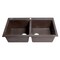 Alfi Brand Chocolate 34" Drop-In Dbl Bowl Granite Composite Kitchen Sink AB3420DI-C - alternate 9
